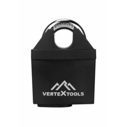 Замок навесной всепогодный VertexTools усиленный, 3 ключа, дужка 11 мм.