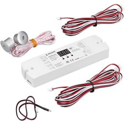 INTELLIGENT ARLIGHT Контроллер лестничный SMART-SPI-302-62-SH-SUF (12-24V, Stair) (IARL, IP20 Пластик, 5 лет) 046486 Arlight