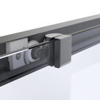 Душевая дверь в нишу Vegas-Glass 165 см Z2P Protec h1900 165 06 Moru профиль gunmetal, стекло moru
