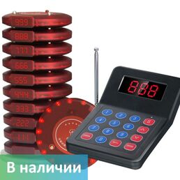 Комплект пейджеров для оповещения гостей Round mini A85