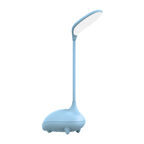 Светильник настольный Gauss Qplus модель GTL701 6W 330lm 2700-6000K 5V Li-ion 1200mA голубой детский диммируемый LED