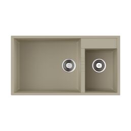 Кухонная мойка Omoikiri Tedori 85-2-U-BE Tetogranit 4993941