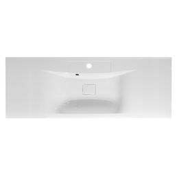 Раковина накладная BelBagno 110 см BB1100/450-LV-MR-PR белая