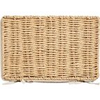 Корзина с крышкой для хранения 24x10.5x14 см бумага цвет бежевый 3 шт