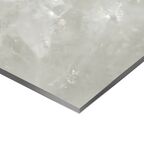 Стеновая панель Alumoart Agat Crystal White 56.1.1 240x60x0.4 см алюминий цвет белый