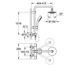Душевая стойка Grohe 27922000