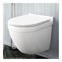 Безободковый подвесной унитаз Teymi Iva T40601 ЦБ-00260332