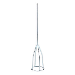 Миксер-насадка (венчик) для гипса Hesler 80x400 мм хвостовик шестигранный