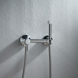 Смеситель для унитаза с гигиеническим душем Haiba HB5510 хром