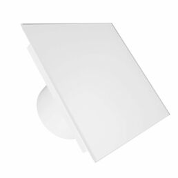 Панель декоративная для вентилятора AEON DICITI PAGM4/5 Pure White 179х179 мм, стекло, цвет - белый матовый