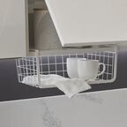 Корзина для хранения 36x14.5x25 см сталь белый