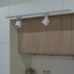 Трековый светильник Volpe Q320 под лампу GU10 50 Вт 10 м² цвет белый