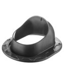 Проходной элемент Поливент для готовой кровли из гибкой черепицы серый RAL 7015
