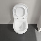 Унитаз подвесной Villeroy&Boch Architectura 4694HRR1 безободковый, с сиденьем микролифт, альпийский белый