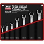 Набор ключей гаечных разрезных в сумке (8-19 мм) (7 предметов) AVS K4N7M