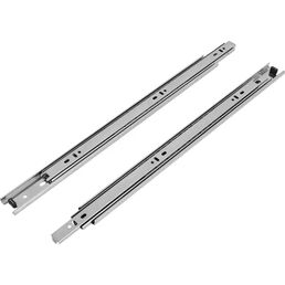 Комплект шариковых направляющих полного выдвижения EDS Chrome EDS-35 35/450 мм сталь, цвет серебро