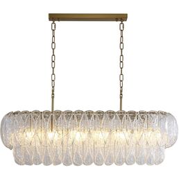 Подвесная каскадная люстра (12034/6PL Brass) Indigo Dalia