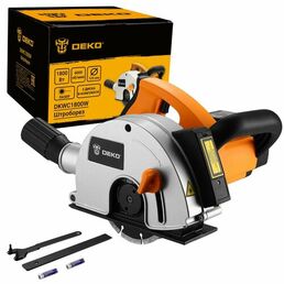 Бороздодел (штроборез) DEKO DKWC1800W, 083-1098, 125 мм, 1800 Вт, лазерный указатель