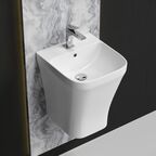 Раковина подвесная Ceramica Nova Dion 37 см CN6067 белая