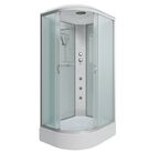 Душевая кабина Niagara Classic 110x80 NG-33184-14RG средний поддон, стекло матовое, профиль серебро, правая