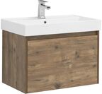 Комплект мебели Aquanet Nova Lite 76 см подвесной (тумба с раковиной и зеркалом)