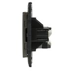 Розетка компьютерная RJ45 категория 5e UTP - Lexman Lilian - титан