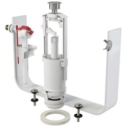 Комплект арматуры Alcadrain SA2000K 1/2″ CHROM стоп-система, 1/2", боковая