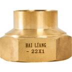 Муфта переходная Hailiang ø1"x22 мм внутренняя резьба медь