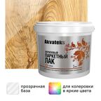Лак паркетный Akvateks акриловый глянцевый бесцветный 5 л