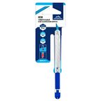 Нож строительный Vertextools 0045-9-1 пластиковый корпус сегментарное лезвие 190 мм