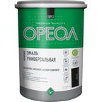 Эмаль универсальная акриловая Ореол черная глянцевая 1 кг