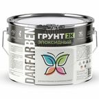 Грунтовка DARFARBEN, эпоксидная, двухкомпонентный грунт, коричнево-красная, 2,5 кг