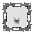 Розетка компьютерная RJ45 категория 5e UTP - Legrand Etika - белый