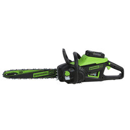 Пила цепная аккумуляторная Greenworks GD60CS25 60 В 16" шаг 3/8" паз 1,3 мм 56 звеньев без АКБ и ЗУ (2008907)