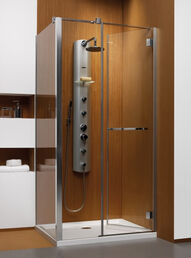 Душевой уголок Radaway Carena KDJ L 120x90 34443-01-01NL стекло прозрачное, профиль хром, без поддона