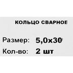 Кольцо сварное M5 30 мм 2 шт.