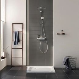 Душевая стойка Grohe Euphoria SmartControl 26507000 хром, со смесителем и термостатом