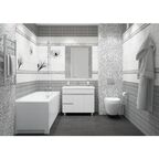 Стеновая панель ПВХ Artens Нимфея мозаика 2700x375x8 мм 1.012 м²