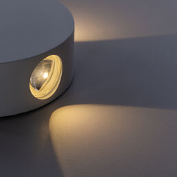 Светильник светодиодный садово-парковый настенный Arte Lamp Tamburello 3000К 4 Вт IP54 (A1525AP-1WH)