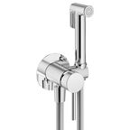 Комплект гигиенического смесителя с верхним душем Plumberia Selection IXO KITZXO15CR хром
