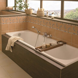 Ванна стальная Bette Classic 180x75 1272-000 PLUS с шумоизоляцией и антигрязевым покрытием