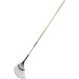 Грабли веерные Fiskars Plantic Light 22 зуба 176 см сталь с черенком