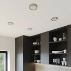 Спот светодиодный накладной влагозащищенный Inspire Sanoa S 3.5 м² регулируемый белый свет цвет металлик