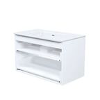 Каркас тумбы подвесной с раковиной Iddis Lahta LAH80W0i95K 50x80x47 см цвет белый