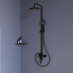 Душевая стойка RGW Shower Panels SP-25B черная