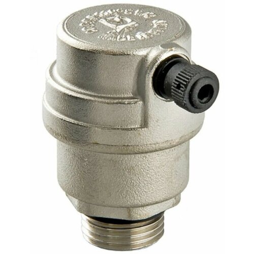 Авто-воздухоотводчик c боковым выпуском 1/2", никель BL5818 TIM