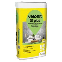 Шпаклёвка полимерная финишная Vetonit JS+ 20 кг