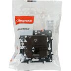 Розетка компьютерная RJ45 категория 5e UTP - Legrand Structura - магнезиум