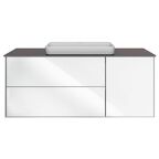 Тумба Kerama Marazzi Plaza Modern подвесная белая 120х51 см