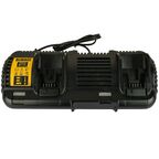 Набор DEWALT: 2 АКБ DCB547, Li-Ion, 18/54 В, 9/3 Ач и двойное зарядное устройство DCB132, 12/14.4/18/54 B В, 2x4 А (DCB132X2)